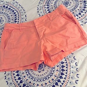 Francesca’s peach colored shorts